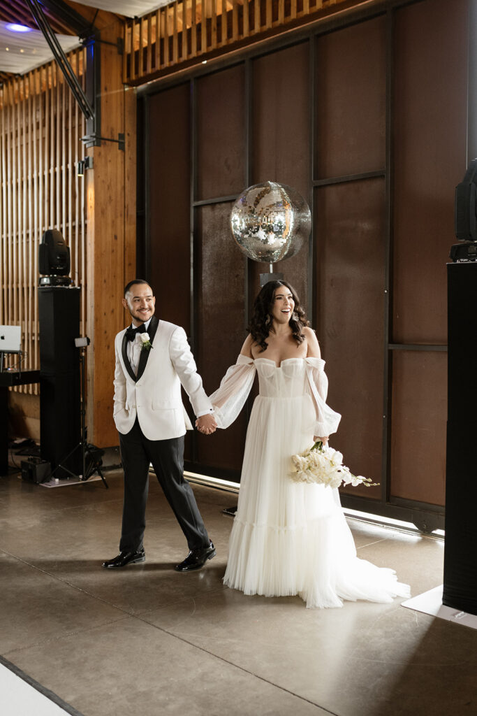 Wedding reception at The Paseo wedding venue in Arizona