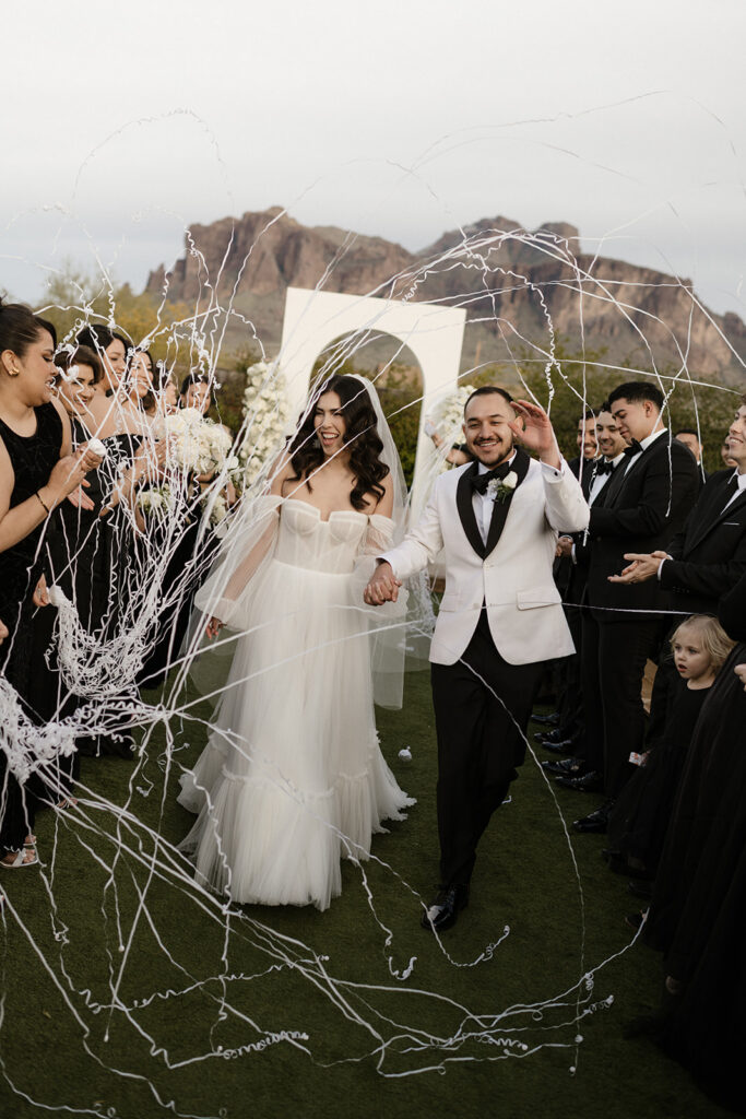 Wedding ceremony at The Paseo wedding venue in Arizona
