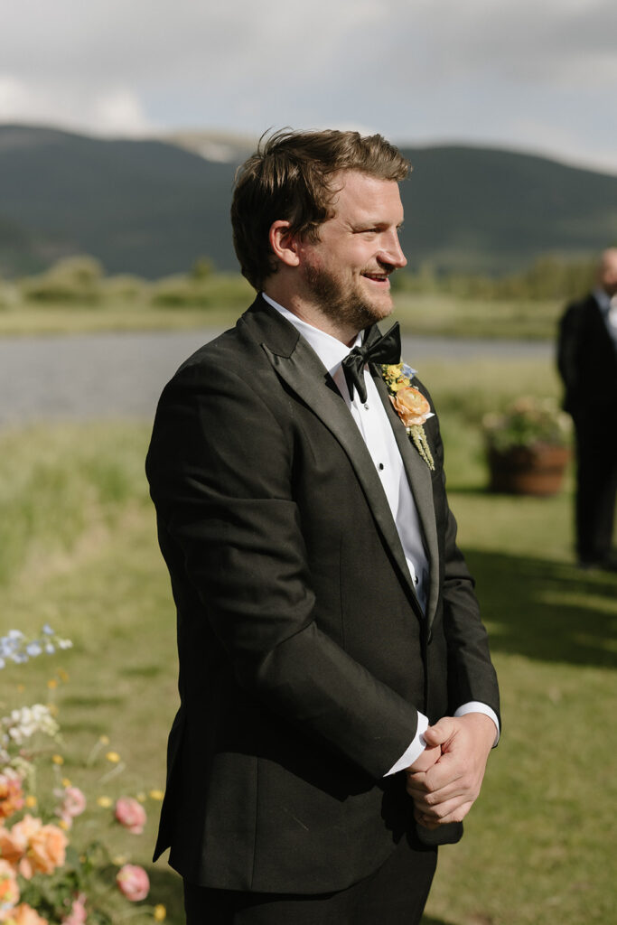 Camp Hale wedding ceremony