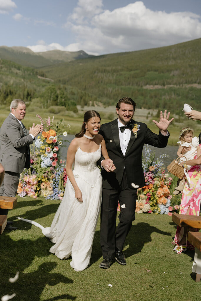 Camp Hale wedding ceremony