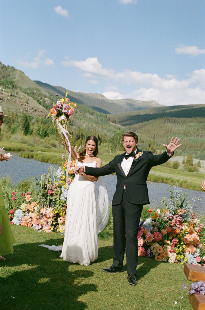 Camp Hale wedding ceremony