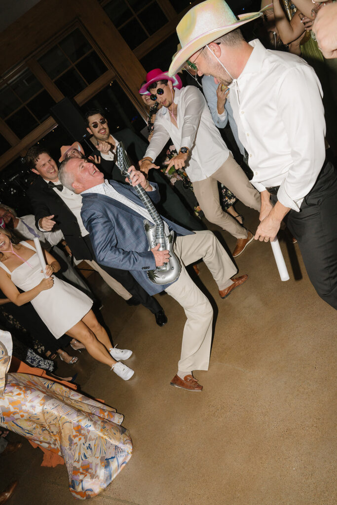 Donovan Pavilion wedding reception dance floor