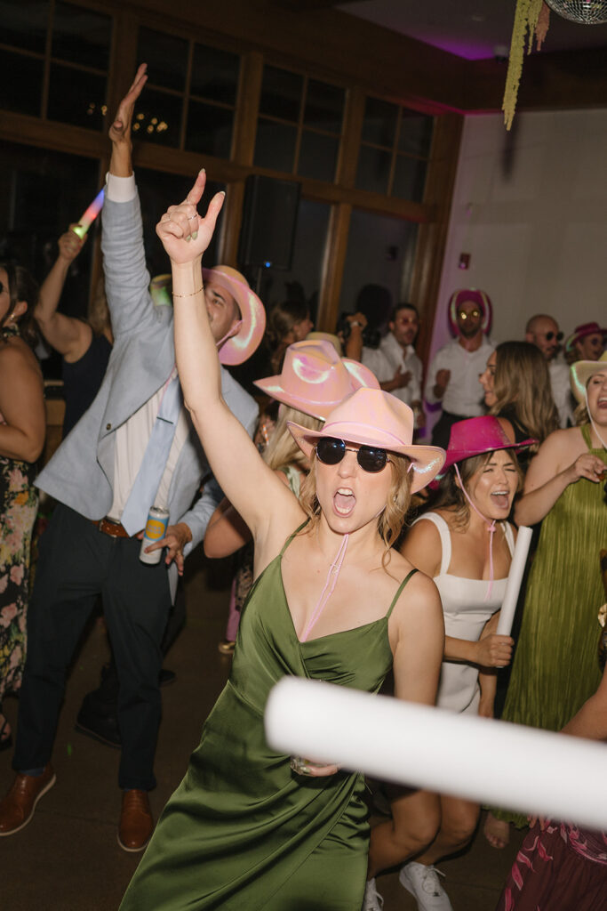 Donovan Pavilion wedding reception dance floor
