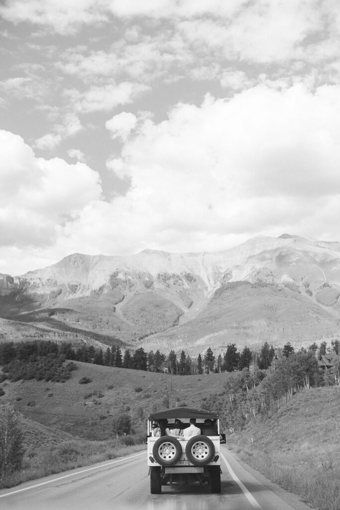 Colorado jeep tour in Telluride