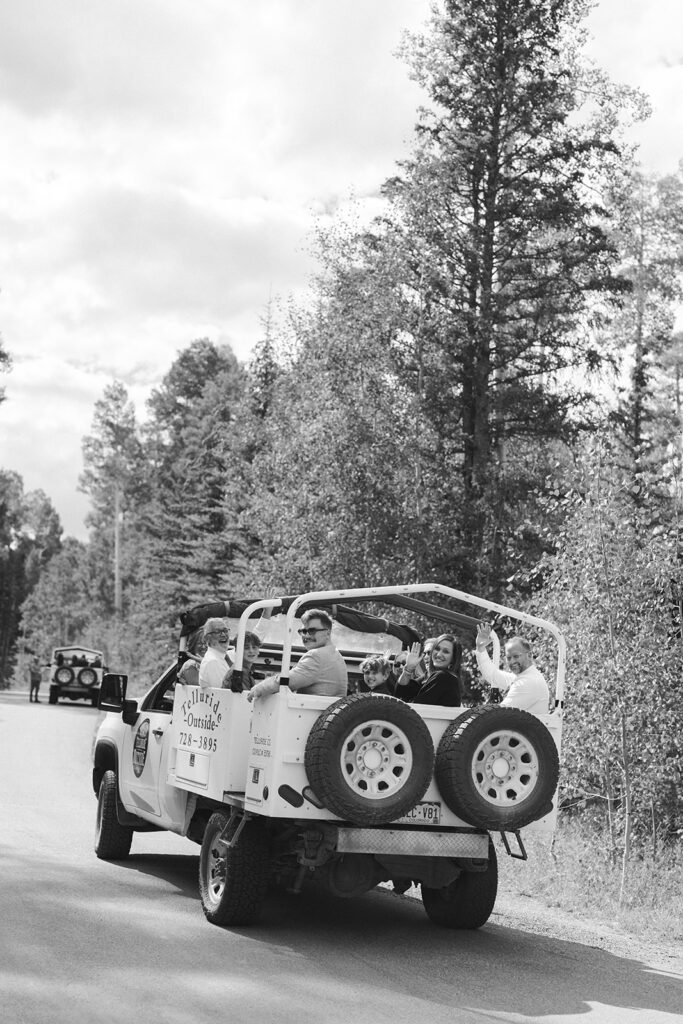 Colorado jeep tour in Telluride