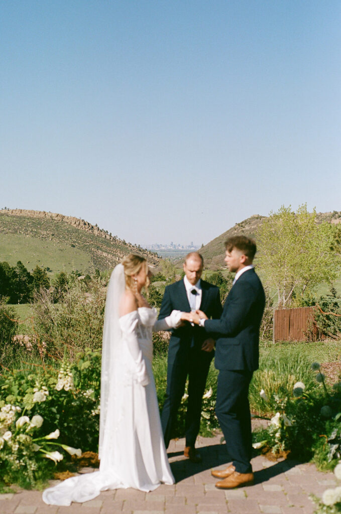 35mm film wedding photography