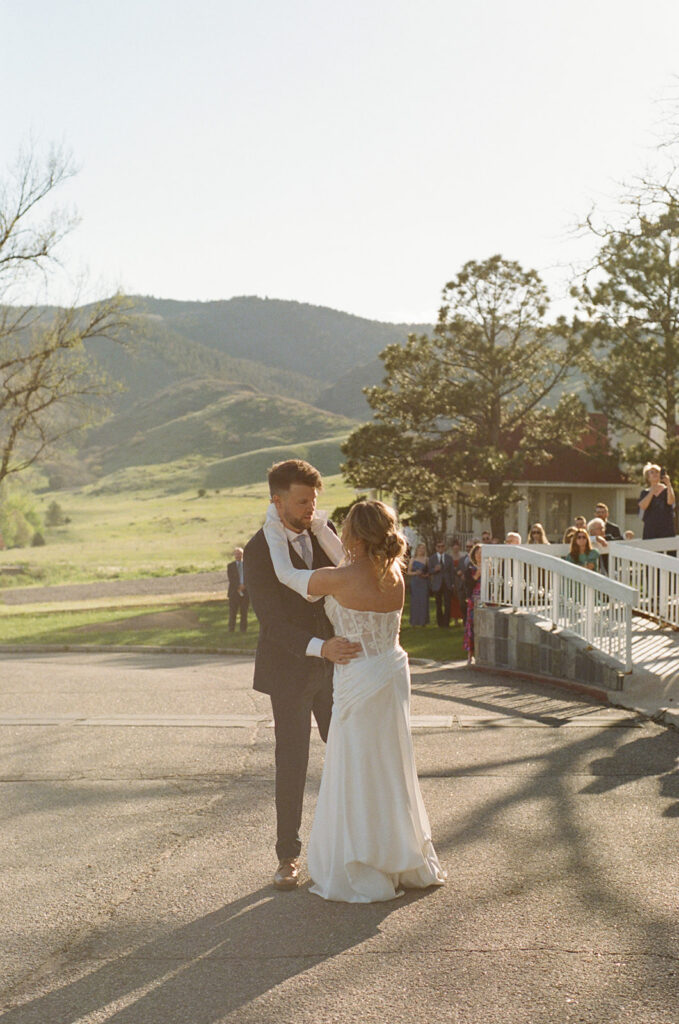 35mm film wedding photography