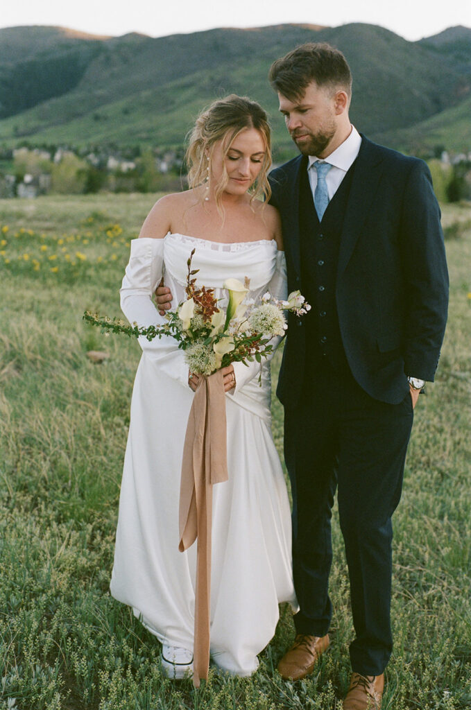 35mm film wedding photography
