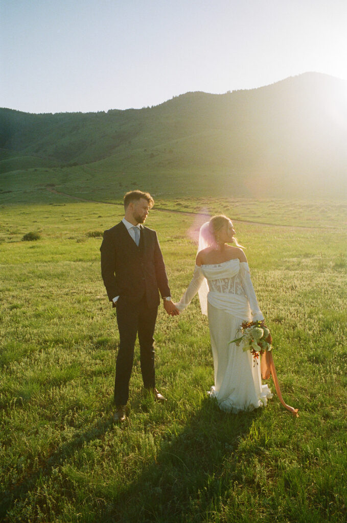 35mm film wedding photography