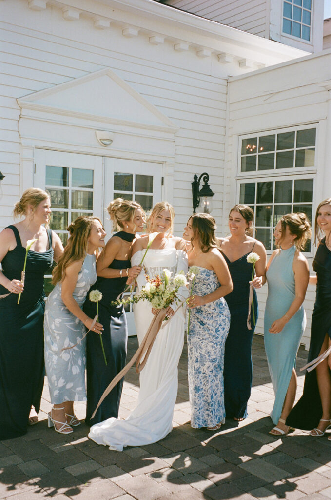 35mm film wedding photography