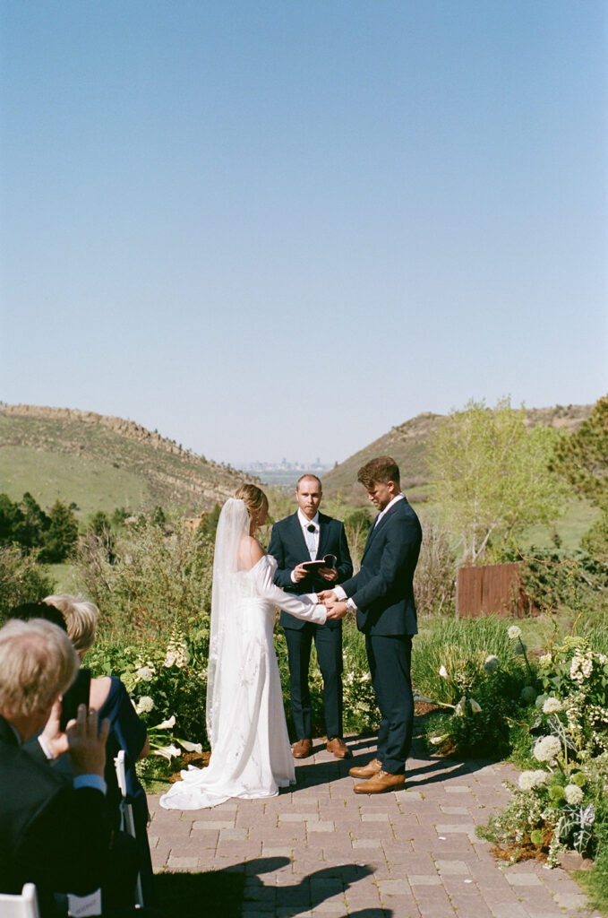 The Manor House wedding ceremony