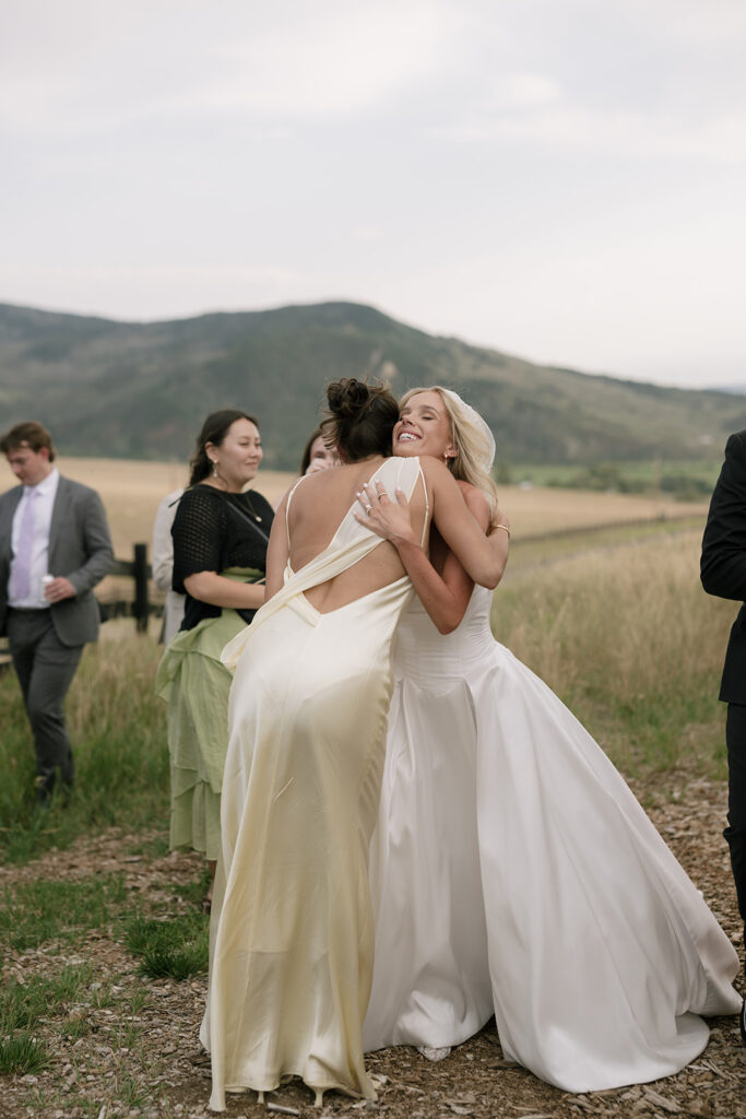 Documentary wedding photos of a Steamboat Springs wedding reception